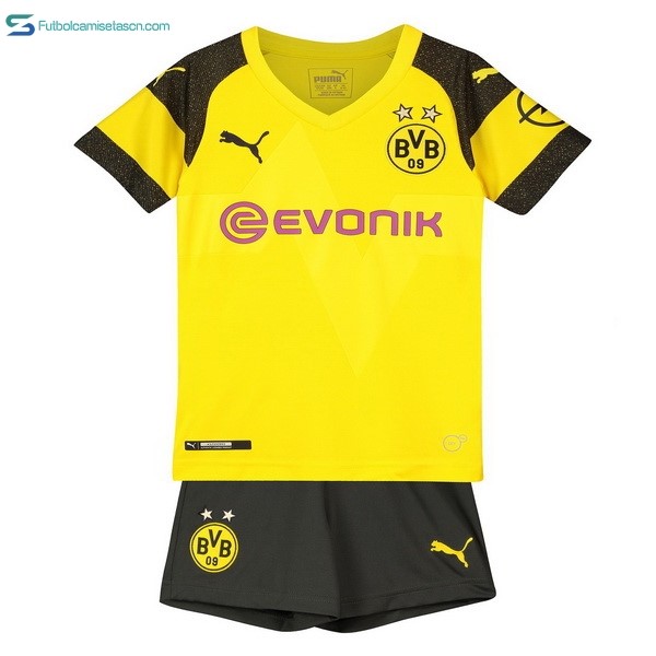 Camiseta Borussia Dortmund 1ª Niños 2018/19 Amarillo